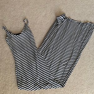 Striped maxi dress